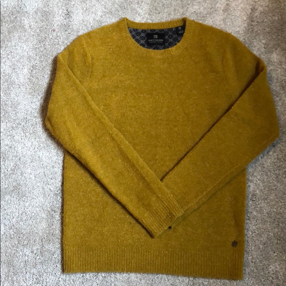 Scotch & Soda mustard yellow sweater - size S